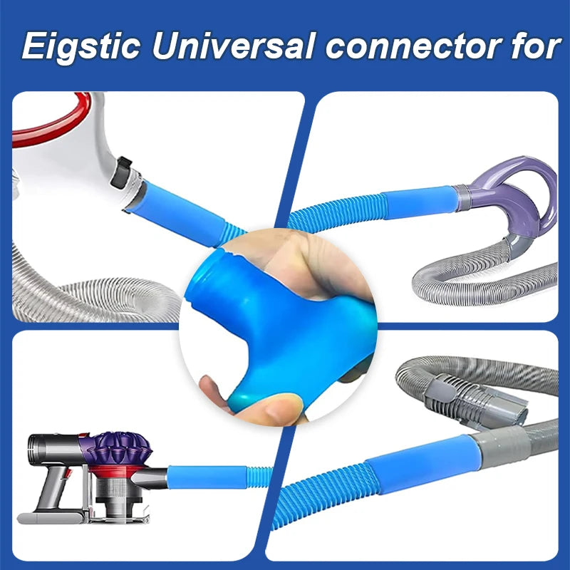 1Pcs Upgraded Dryer Vent Cleaner: Vacuum Cleaner Hose Accessories Deep Cleaning Tool Suitable for Cleaning Blocked Pipes and Deb