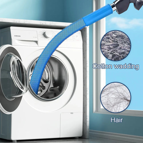 1Pcs Upgraded Dryer Vent Cleaner: Vacuum Cleaner Hose Accessories Deep Cleaning Tool Suitable for Cleaning Blocked Pipes and Deb