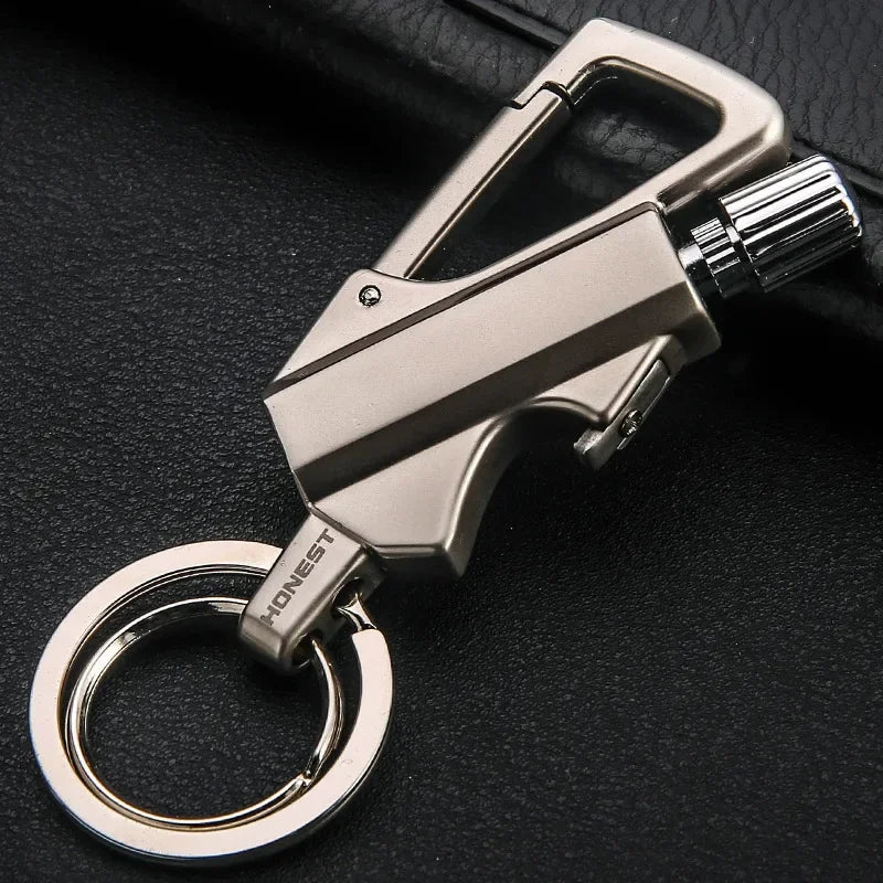 Portable Fuel Lighter Keychain