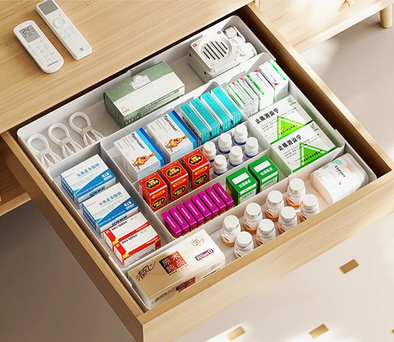 Expandable Drawer Organizer – Adjustable Cutlery Tray for Kitchen Drawers