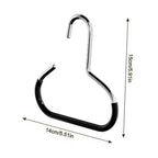 Durable Circle Ring Hat Hanger Non-Marking Non-Slip Hat Storage Hook Scarf Towel Tie Hanging Rack