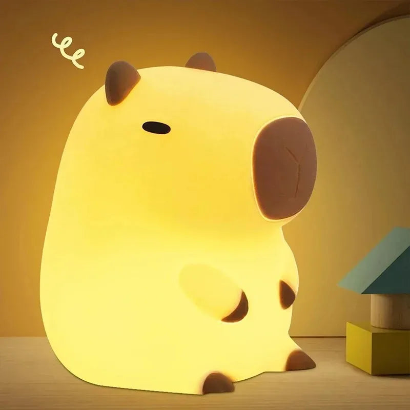 Capybara Silicone Night Light