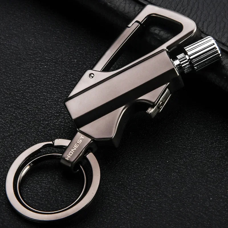 Portable Fuel Lighter Keychain