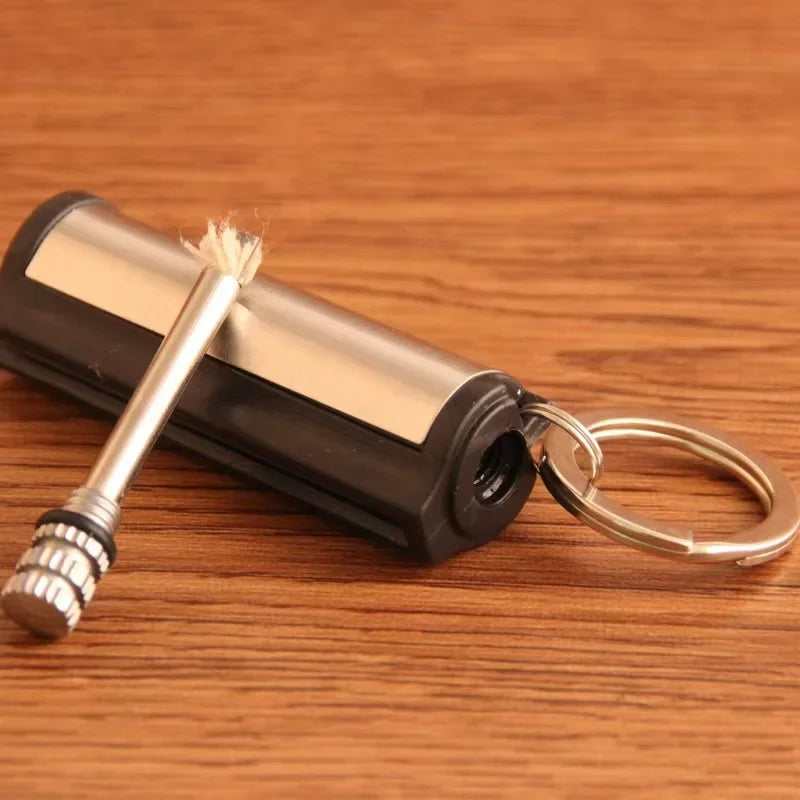 Portable Fuel Lighter Keychain