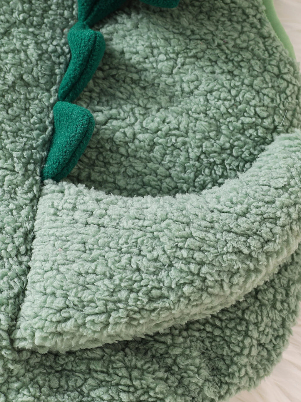 Little Dino Baby Hooded Romper