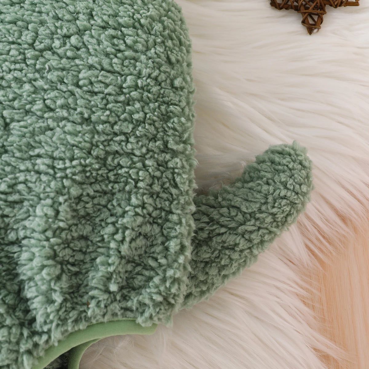 Little Dino Baby Hooded Romper