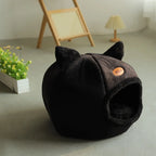 Deep Sleep Winter Cat Bed – Cozy Cave Nest for Cats & Small Dogs