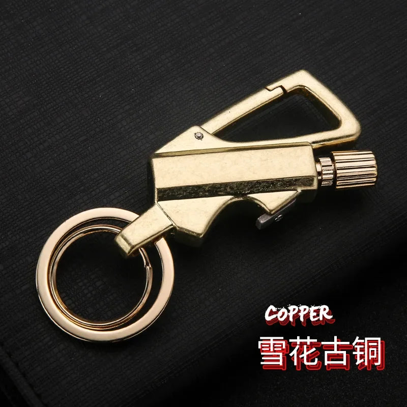 Portable Fuel Lighter Keychain