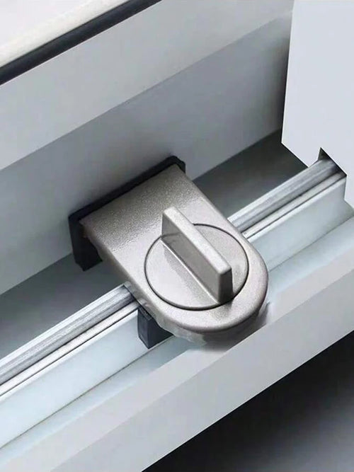 No-Drill Sliding Door Safety Lock