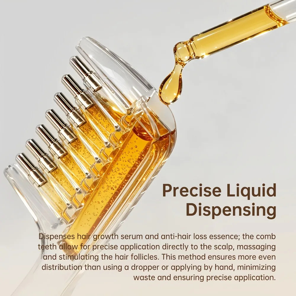 Scalp Oil Applicator & Massage Comb