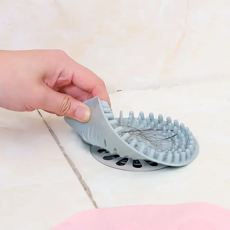 Hair Filter Sink Anti-Blocking Strainer Bathtub Shower Floor Drain Stopper Silicone Kitchen Deodorant Plug Bathroom Accessories