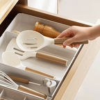 Expandable Drawer Organizer – Adjustable Cutlery Tray for Kitchen Drawers